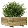 Jardinera de madera de pino impregnada 60x60x26,5 cm de , Maceteros y jardineras - Ref: Foro24-847302, Precio: 67,29 €, Descu...