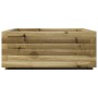 Jardinera de madera de pino impregnada 60x60x26,5 cm de , Maceteros y jardineras - Ref: Foro24-847302, Precio: 67,97 €, Descu...