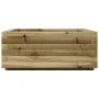 Jardinera de madera de pino impregnada 60x60x26,5 cm de , Maceteros y jardineras - Ref: Foro24-847302, Precio: 67,29 €, Descu...