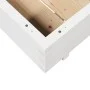 Jardinera de madera maciza de pino blanco 90x90x26,5 cm de , Maceteros y jardineras - Ref: Foro24-847314, Precio: 114,04 €, D...
