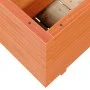 Jardinera madera maciza de pino marrón cera 110x40x49,5 cm de , Maceteros y jardineras - Ref: Foro24-847380, Precio: 137,14 €...