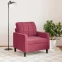 Samt-Rotwein-Sessel, 60 cm von , Sofas - Ref: Foro24-4007608, Preis: 156,72 €, Rabatt: %