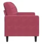 Samt-Rotwein-Sessel, 60 cm von , Sofas - Ref: Foro24-4007608, Preis: 156,72 €, Rabatt: %