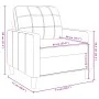 Samt-Rotwein-Sessel, 60 cm von , Sofas - Ref: Foro24-4007608, Preis: 156,72 €, Rabatt: %