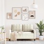 Sofá de 2 plazas terciopelo color crema 120 cm de , Sofás - Ref: Foro24-4007622, Precio: 241,67 €, Descuento: %