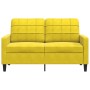 Sofá de 2 plazas terciopelo amarillo 120 cm de , Sofás - Ref: Foro24-4007620, Precio: 210,13 €, Descuento: %
