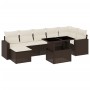 Set sofás de jardín 8 piezas y cojines ratán sintético marrón de , Conjuntos de jardín - Ref: Foro24-3267433, Precio: 559,93 ...