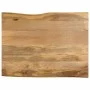 Solid mango wood natural edge table top 100x80x3.8 cm by , Table tops - Ref: Foro24-370748, Price: 169,74 €, Discount: %