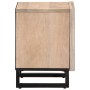 Mesita de noche madera maciza mango blanqueado 40x34x46 cm de , Mesitas de noche - Ref: Foro24-377422, Precio: 46,61 €, Descu...