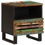 Mesita de noche de madera maciza reciclada 40x34x46 cm de , Mesitas de noche - Ref: Foro24-377474, Precio: 44,01 €, Descuento: %