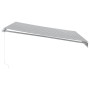 Toldo retráctil manual gris antracita y blanco 400x300 cm de , Toldos - Ref: Foro24-3216035, Precio: 453,96 €, Descuento: %