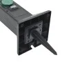 Outdoor column with 2 sockets and lamp 16x16x39.5 cm by , wall sockets - Ref: Foro24-4010099, Price: 37,76 €, Discount: %