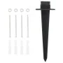 Outdoor column with 2 sockets and lamp 16x16x39.5 cm by , wall sockets - Ref: Foro24-4010099, Price: 37,76 €, Discount: %