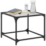 Mesas de centro 2 uds vidrio transparente y acero 50x50x40 cm de , Mesas de centro - Ref: Foro24-845967, Precio: 48,51 €, Des...