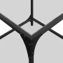 Mesas de centro 2 uds vidrio transparente y acero 50x50x40 cm de , Mesas de centro - Ref: Foro24-845971, Precio: 61,63 €, Des...