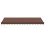 Toldo retráctil manual marrón 600x350 cm de , Toldos - Ref: Foro24-3215415, Precio: 603,40 €, Descuento: %