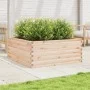 Jardinera de madera maciza de pino 110x110x46 cm de , Maceteros y jardineras - Ref: Foro24-3282434, Precio: 203,95 €, Descuen...