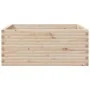 Jardinera de madera maciza de pino 110x110x46 cm de , Maceteros y jardineras - Ref: Foro24-3282434, Precio: 203,95 €, Descuen...