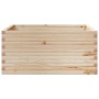 Jardinera de madera maciza de pino 100x100x46 cm de , Maceteros y jardineras - Ref: Foro24-3282429, Precio: 188,26 €, Descuen...