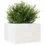 Jardinera madera maciza de pino blanco 70x70x46 cm de , Maceteros y jardineras - Ref: Foro24-3282415, Precio: 161,67 €, Descu...