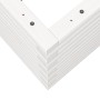 Jardinera de madera maciza de pino blanca 80x80x46 cm de , Maceteros y jardineras - Ref: Foro24-3282420, Precio: 183,40 €, De...