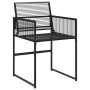 Set de comedor de jardín 17 pzas ratán sintético negro de , Conjuntos de jardín - Ref: Foro24-3295047, Precio: 943,57 €, Desc...