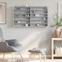 Vitrina de madera de ingeniería gris hormigón 100x8,5x58 cm de , Estantes y estanterías - Ref: Foro24-847943, Precio: 47,60 €...