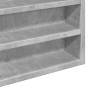 Vitrina de madera de ingeniería gris hormigón 100x8,5x58 cm de , Estantes y estanterías - Ref: Foro24-847943, Precio: 47,60 €...