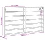 Vitrina de madera de ingeniería gris hormigón 100x8,5x58 cm de , Estantes y estanterías - Ref: Foro24-847943, Precio: 47,60 €...