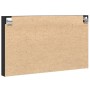 Vitrina de madera de ingeniería negra 100x8,5x58 cm de , Estantes y estanterías - Ref: Foro24-847941, Precio: 49,77 €, Descue...