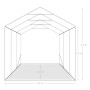 Carpa garaje de almacenamiento PVC verde 2,4x3,6 m de vidaXL, Carpas y cenadores - Ref: Foro24-3056432, Precio: 568,35 €, Des...