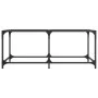 Mesa de centro superficie de vidrio acero 98,5x50x40 cm de , Mesas de centro - Ref: Foro24-845978, Precio: 43,55 €, Descuento: %