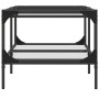 Mesa de centro superficie de vidrio acero 98,5x50x45 cm de , Mesas de centro - Ref: Foro24-846042, Precio: 69,21 €, Descuento: %