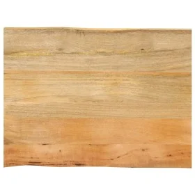 Solid mango wood natural edge table top 70x60x2.5 cm by , Table tops - Ref: Foro24-370715, Price: 54,99 €, Discount: %