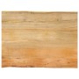 Tablero de mesa borde natural madera maciza mango 70x60x2,5 cm de , Tableros para mesas - Ref: Foro24-370715, Precio: 64,12 €...