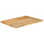 Tablero de mesa borde natural madera maciza mango 70x60x2,5 cm de , Tableros para mesas - Ref: Foro24-370715, Precio: 64,12 €...