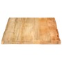 Tablero de mesa borde natural madera maciza mango 70x60x2,5 cm de , Tableros para mesas - Ref: Foro24-370715, Precio: 64,12 €...