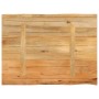 Tablero de mesa borde natural madera maciza mango 70x60x2,5 cm de , Tableros para mesas - Ref: Foro24-370715, Precio: 64,12 €...