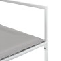 Juego de comedor de jardín 13 pzas con cojines textilene blanco de , Conjuntos de jardín - Ref: Foro24-3295100, Precio: 601,7...