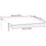 Toldo retráctil manual con luces LED burdeos 500x300 cm de , Toldos - Ref: Foro24-3310195, Precio: 419,59 €, Descuento: %