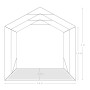 Carpa garaje de almacenamiento PVC verde 1,6x2,4 m de vidaXL, Carpas y cenadores - Ref: Foro24-3056430, Precio: 344,16 €, Des...