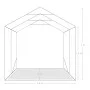 Carpa garaje de almacenamiento PVC verde 1,6x2,4 m de vidaXL, Carpas y cenadores - Ref: Foro24-3056430, Precio: 350,78 €, Des...