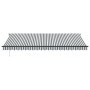 Toldo retráctil manual con luz LED antracita y blanco 500x300cm de , Toldos - Ref: Foro24-3310239, Precio: 404,62 €, Descuent...
