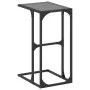 Mesa auxiliar con vidrio transparente acero 40x30x61,5 cm de , Mesas auxiliares - Ref: Foro24-846037, Precio: 35,02 €, Descue...