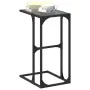 Mesa auxiliar con vidrio transparente acero 40x30x61,5 cm de , Mesas auxiliares - Ref: Foro24-846037, Precio: 35,02 €, Descue...