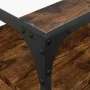 Mueble TV cristal y madera ingeniería roble ahumado 60x35x51 cm de , Muebles TV - Ref: Foro24-846056, Precio: 56,07 €, Descue...