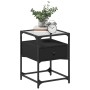 Mesitas de noche 2 uds madera de ingeniería negro 40x30x50 cm de , Mesitas de noche - Ref: Foro24-846075, Precio: 87,79 €, De...