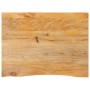 Tablero de mesa borde natural madera maciza mango 70x60x2,5 cm de , Tableros para mesas - Ref: Foro24-370451, Precio: 64,80 €...