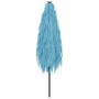 Sombrilla de jardín con palo de acero azul 388x388x248 cm de , Sombrillas - Ref: Foro24-4005114, Precio: 128,20 €, Descuento: %