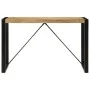 Solid rough mango wood dining table 120x55x76 cm by , Kitchen and dining tables - Ref: Foro24-4005811, Price: 130,53 €, Disco...